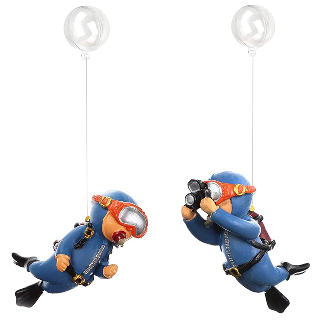 Qpets 2 Pcs Aquarium Floating Cartoon Diver Cute Resin Aquarium Decorative Items Fish Aquarium Decoration,7 * 3cm,Floating on Water Aquarium Decorative Items Ornament for Fish Aquarium Qpets 2 Pcs Aquarium Floating Cartoon Diver Cute Resin Aquarium Decorative Items Fish Aquarium Decoration,7 * 3cm,Floating on Water Aquarium Decorative Items Ornament for Fish Aquarium